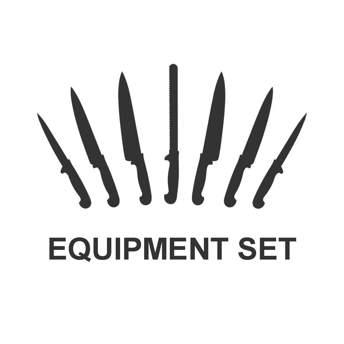 S725 Vogue 6 Piece Soft Grip Knife Set - JD Catering Equipment Solutions Ltd