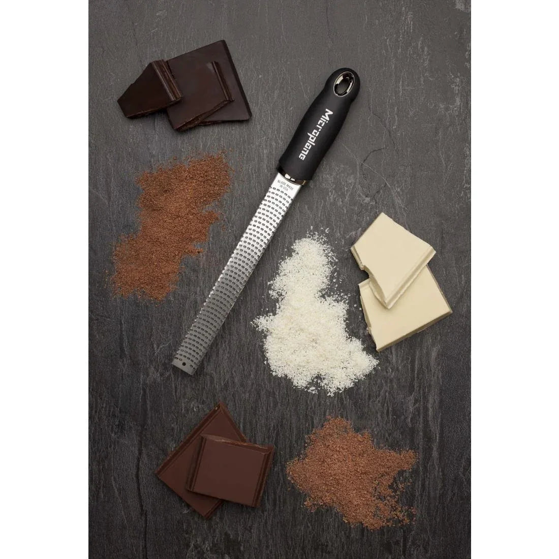 CP445 Microplane Premium Grater and Zester Black - JD Catering Equipment Solutions Ltd