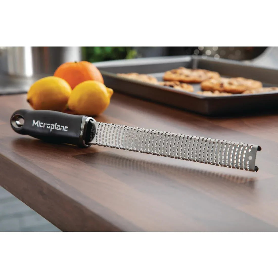 CP445 Microplane Premium Grater and Zester Black - JD Catering Equipment Solutions Ltd