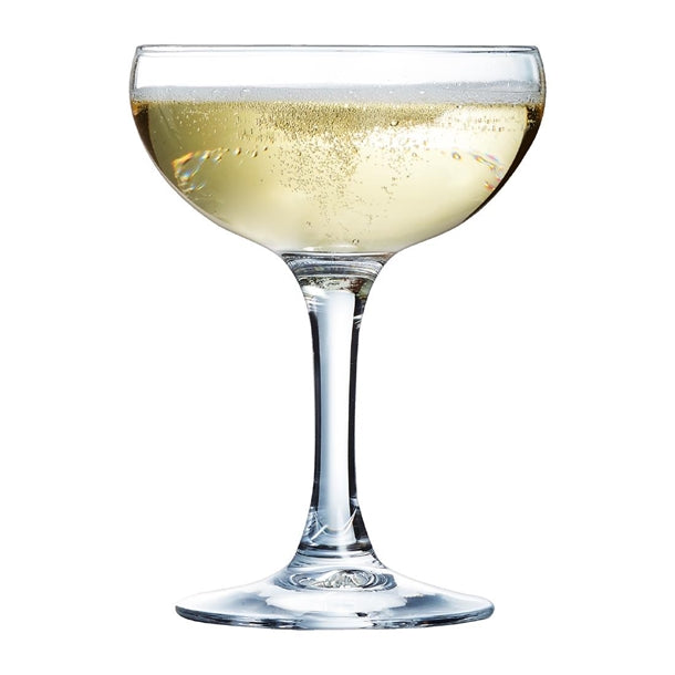 CS719 Arcoroc Elegance Champagne Saucers 160ml (48 Pack)