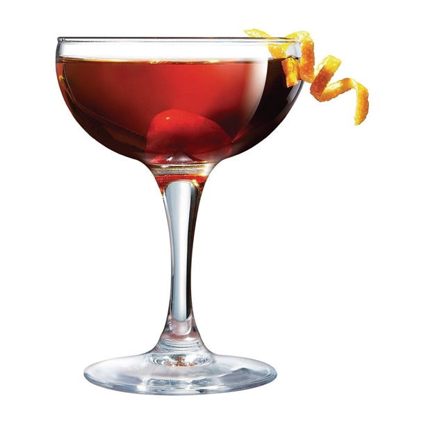 CS719 Arcoroc Elegance Champagne Saucers 160ml (48 Pack)