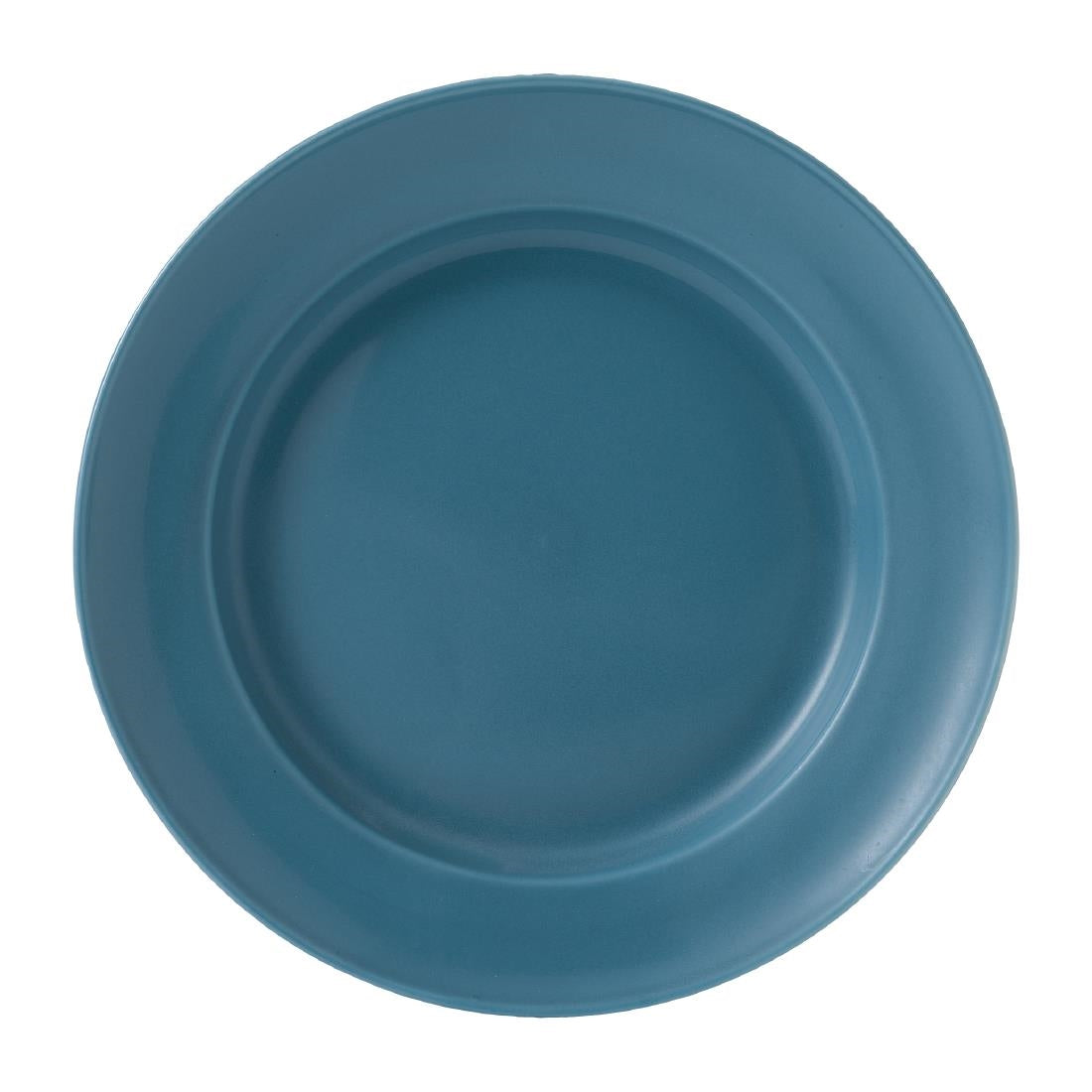 Churchill Art De Cuisine Future Care Rimmed Plates Blue 260mm (6 Pack)