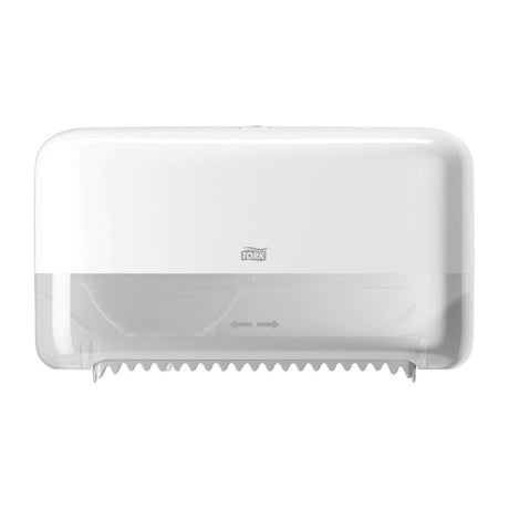 CT047 Tork Twin Coreless Toilet Roll Dispenser