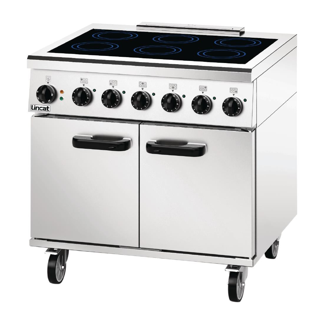 PHER01 - Lincat Phoenix Electric Free-standing Induction Oven Range - 6-Zone - 17.1 kW (3 Phase) CT200