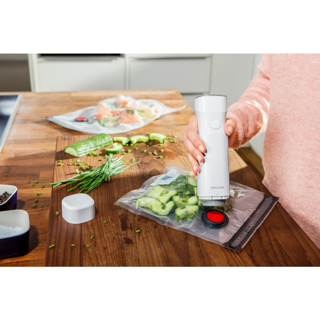 CU027 Zwilling Fresh & Save Reusable Vacuum Bags Small (Pack of 10)