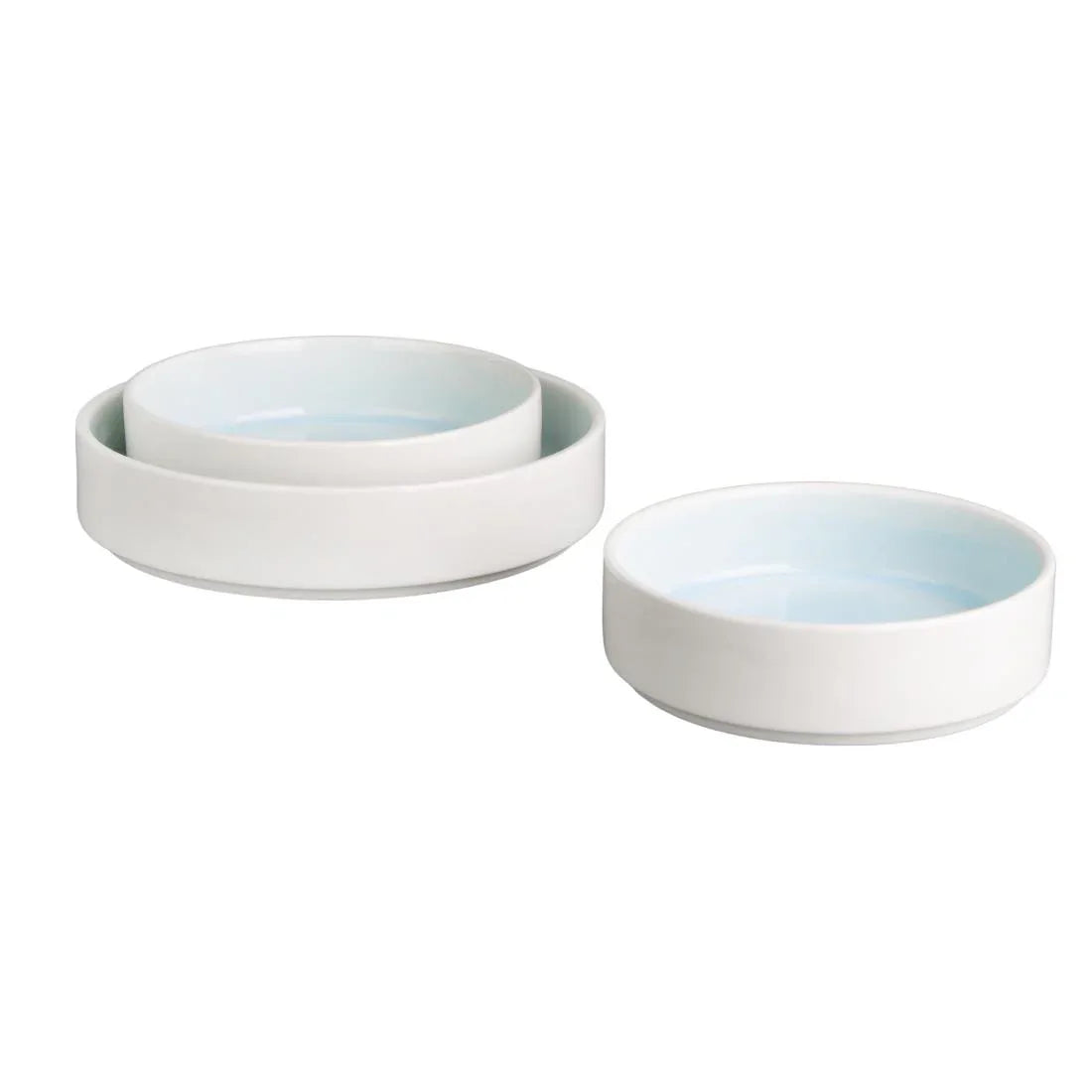 CU174 Olympia Fondant Bowl Aqua - 215mm 8 1/2" (Box 4) - JD Catering Equipment Solutions Ltd
