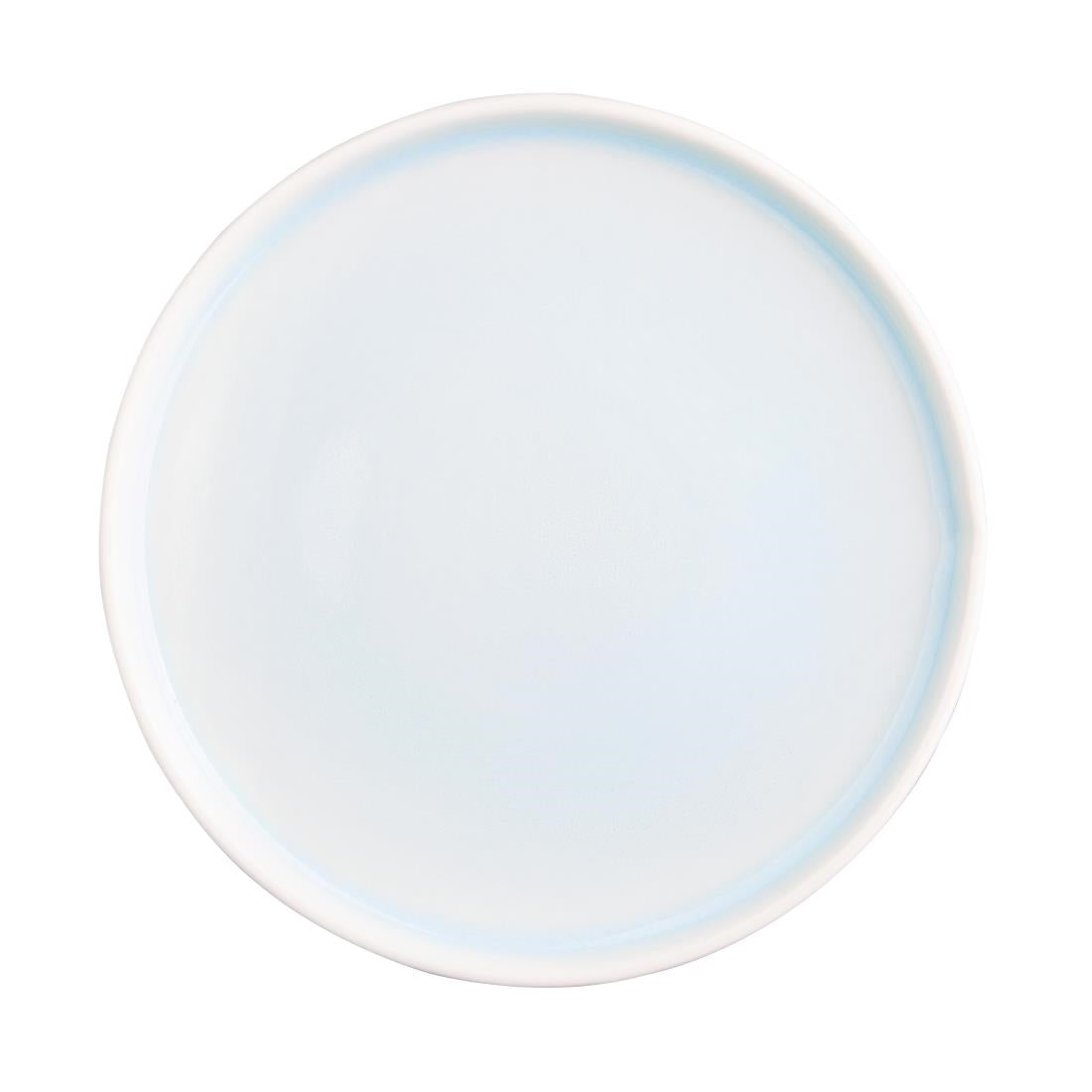 CU175 Olympia Fondant Plate Aqua - 215mm 8 1/2" (Box 6)