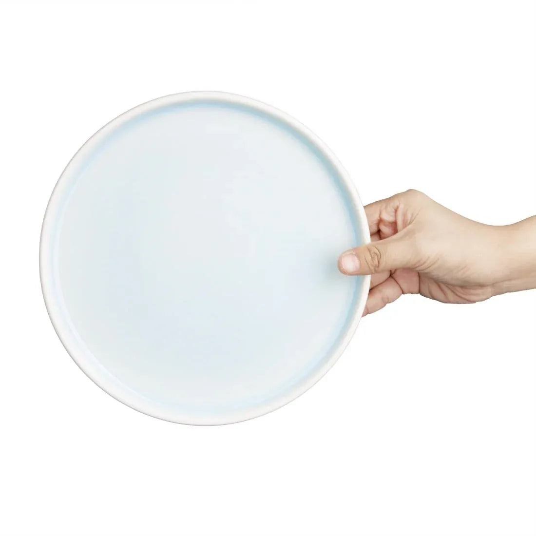 CU175 Olympia Fondant Plate Aqua - 215mm 8 1/2" (Box 6) - JD Catering Equipment Solutions Ltd
