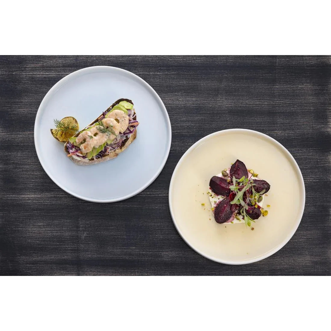 CU176 Olympia Fondant Plate Aqua - 270mm 10 2/3" (Box 4) - JD Catering Equipment Solutions Ltd
