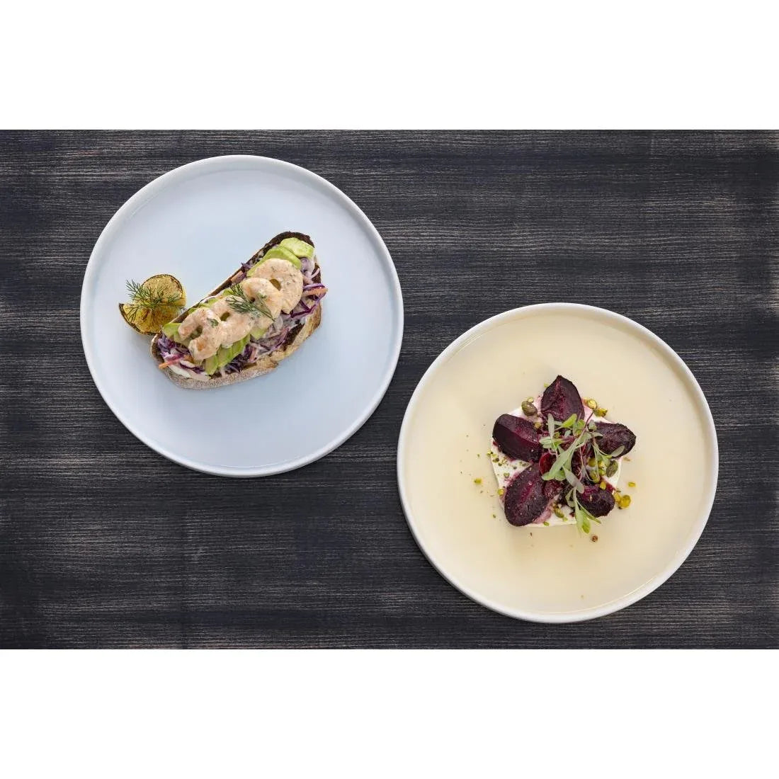 CU416 Olympia Fondant Plate Lemon - 270mm 10 2/3" (Box 4) - JD Catering Equipment Solutions Ltd