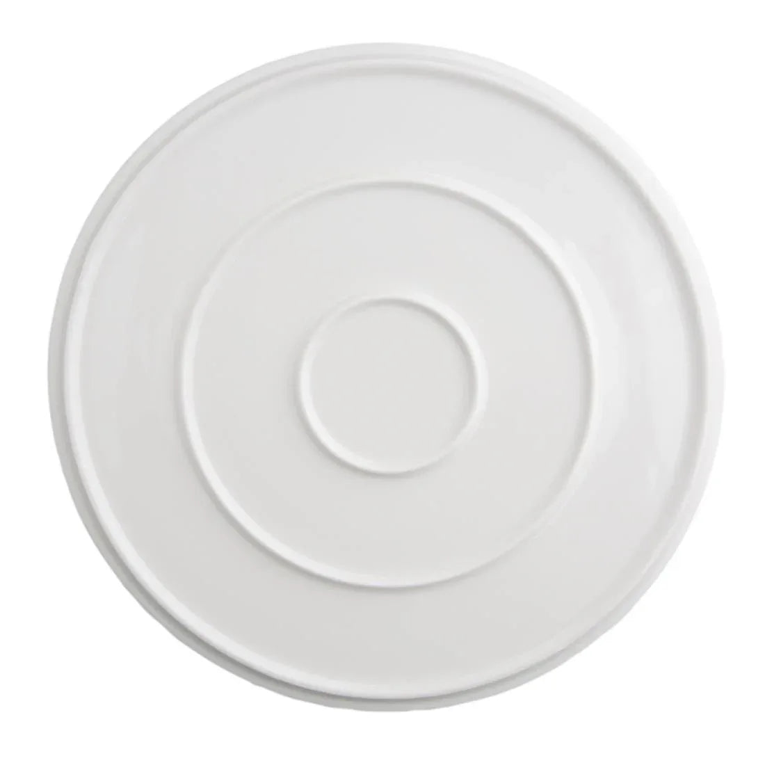 CU176 Olympia Fondant Plate Aqua - 270mm 10 2/3" (Box 4) - JD Catering Equipment Solutions Ltd