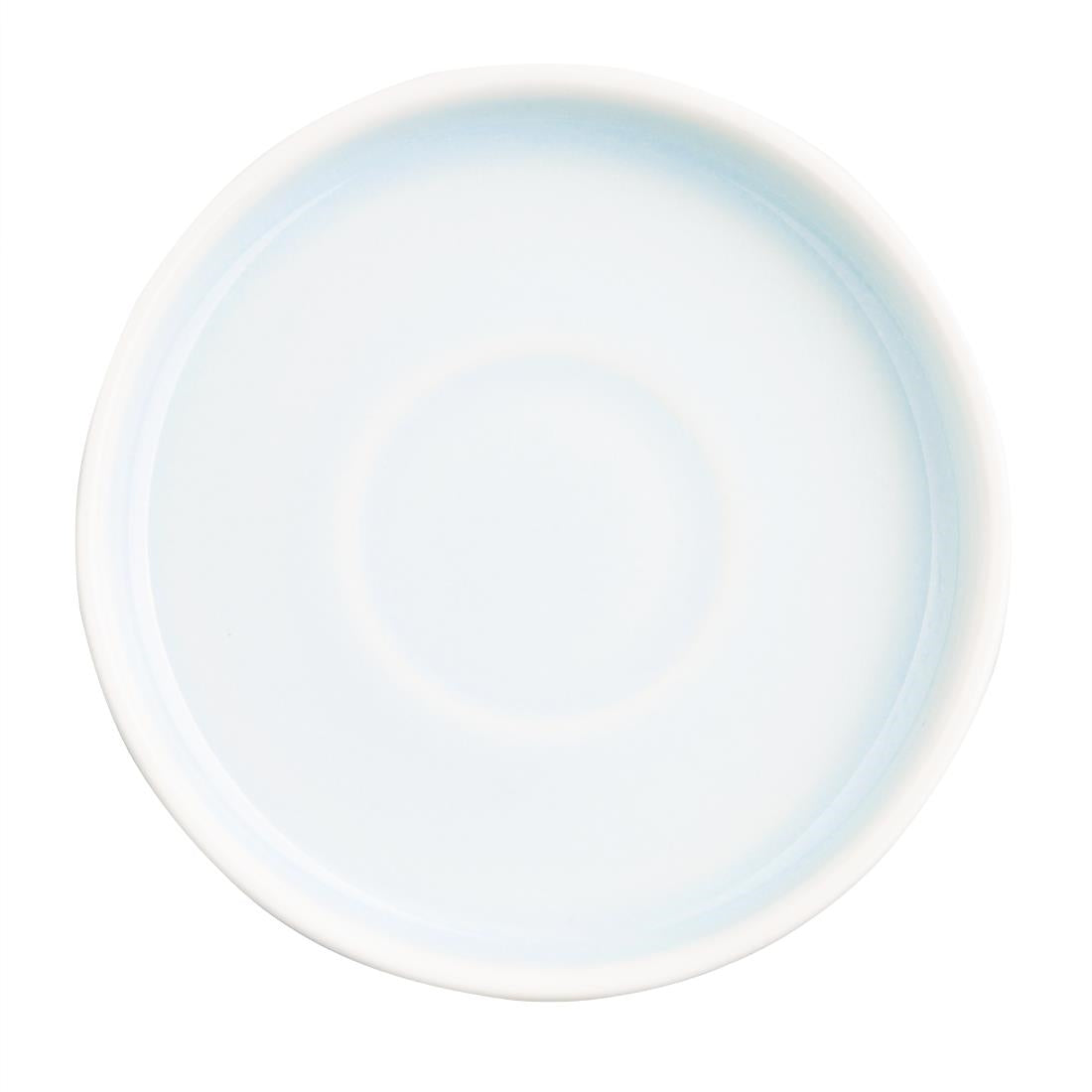CU183 Olympia Fondant Saucer Aqua - 115mm 4 1/2" for CU182 (Box 6)