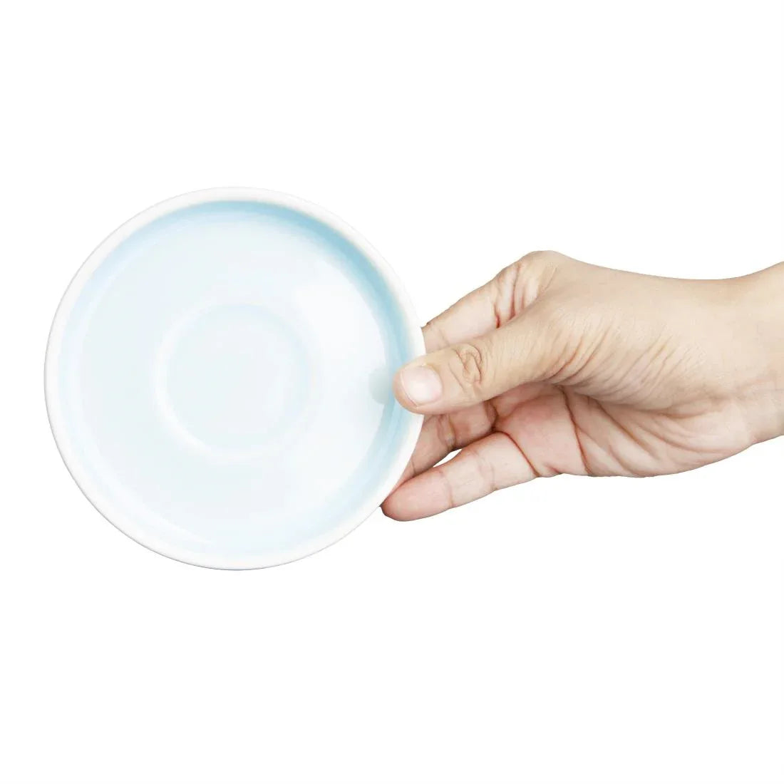 CU183 Olympia Fondant Saucer Aqua - 115mm 4 1/2" for CU182 (Box 6) - JD Catering Equipment Solutions Ltd
