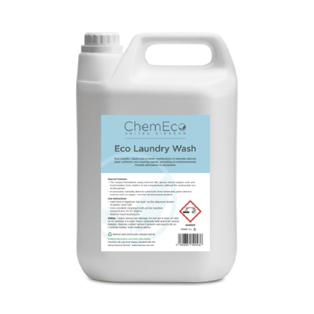 CU243 ChemEco Eco Laundry Wash 5Ltr