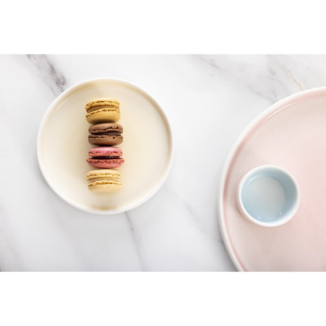 CU177 Olympia Fondant Dipping Dish Aqua - 70mm 2 3/4" (Box 12)