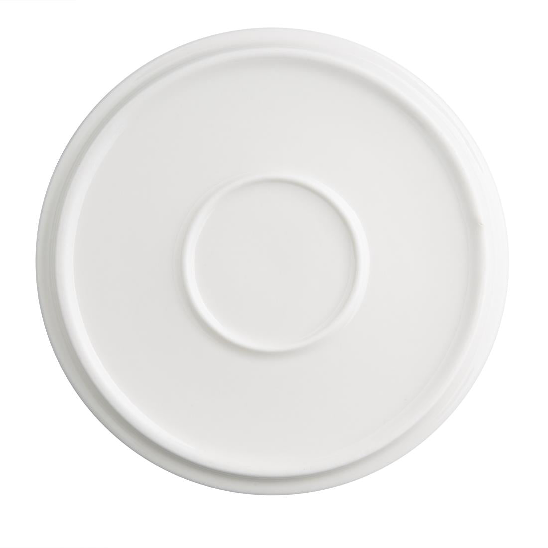 CU411 Olympia Fondant Plate Lemon - 152mm 6" (Box 6)