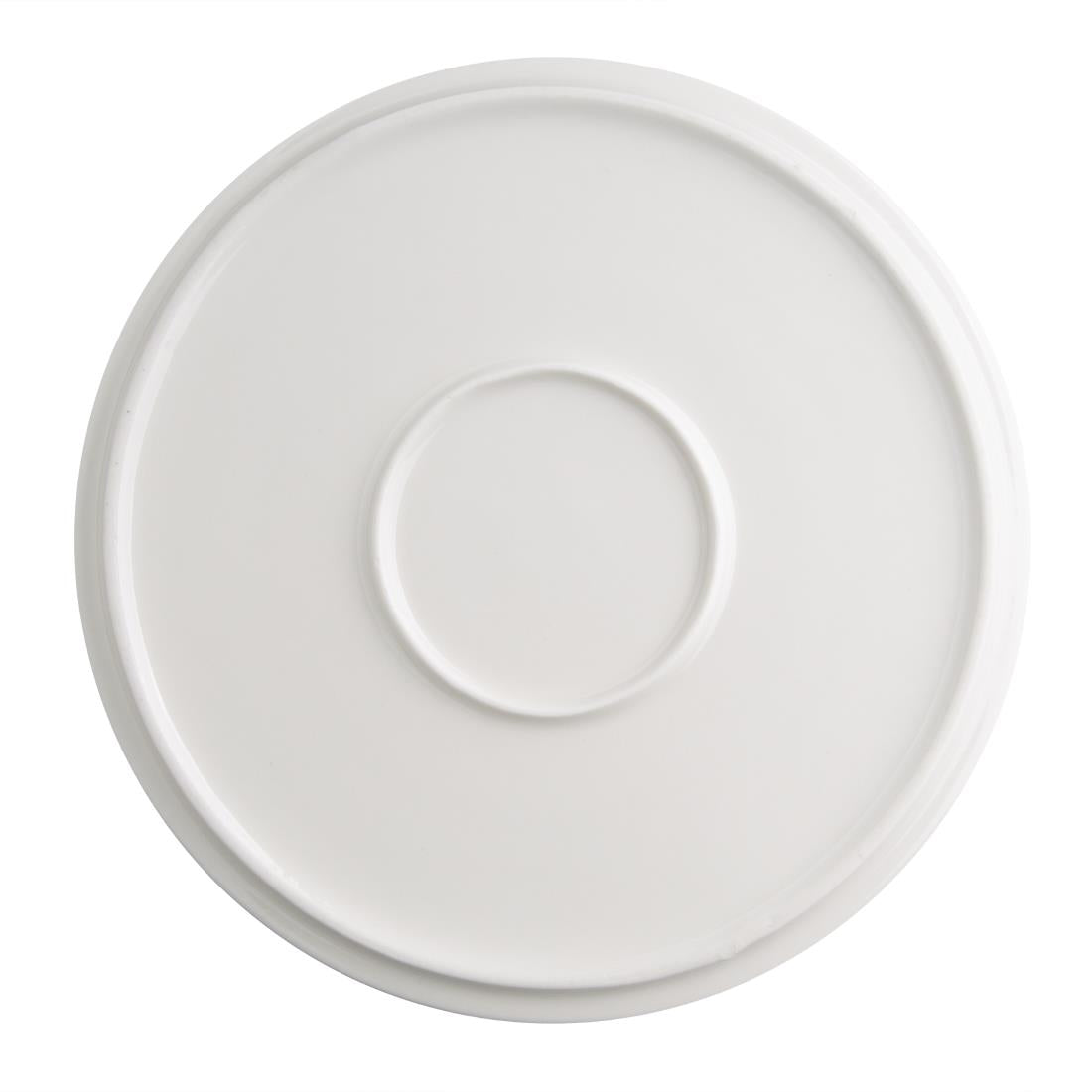 CU415 Olympia Fondant Plate Lemon - 215mm 8 1/2" (Box 6)