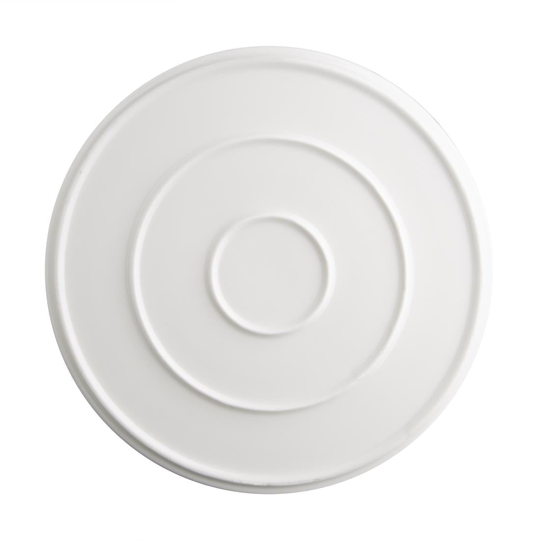 CU416 Olympia Fondant Plate Lemon - 270mm 10 2/3" (Box 4)