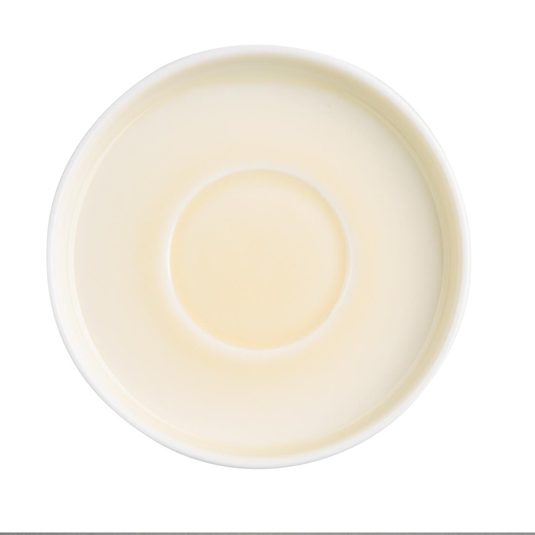 CU425 Olympia Fondant Saucer Lemon - 135mm 5 1/3" for CU424 (Box 6)