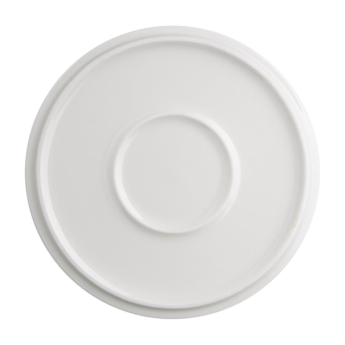 CU427 Olympia Fondant Saucer Lemon - 152mm 6" for CU426 (Box 6)