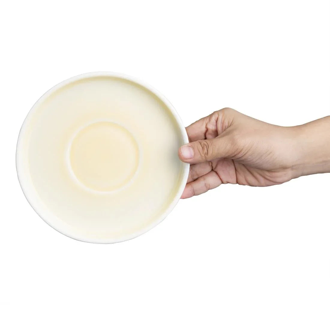 CU427 Olympia Fondant Saucer Lemon - 152mm 6" for CU426 (Box 6) - JD Catering Equipment Solutions Ltd