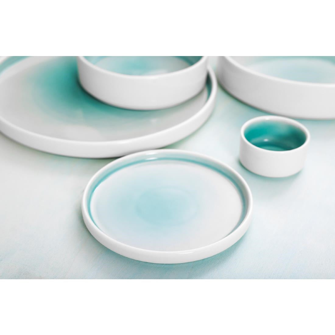 CU429 Olympia Fondant Plate Mint - 152mm 6" (Box 6)