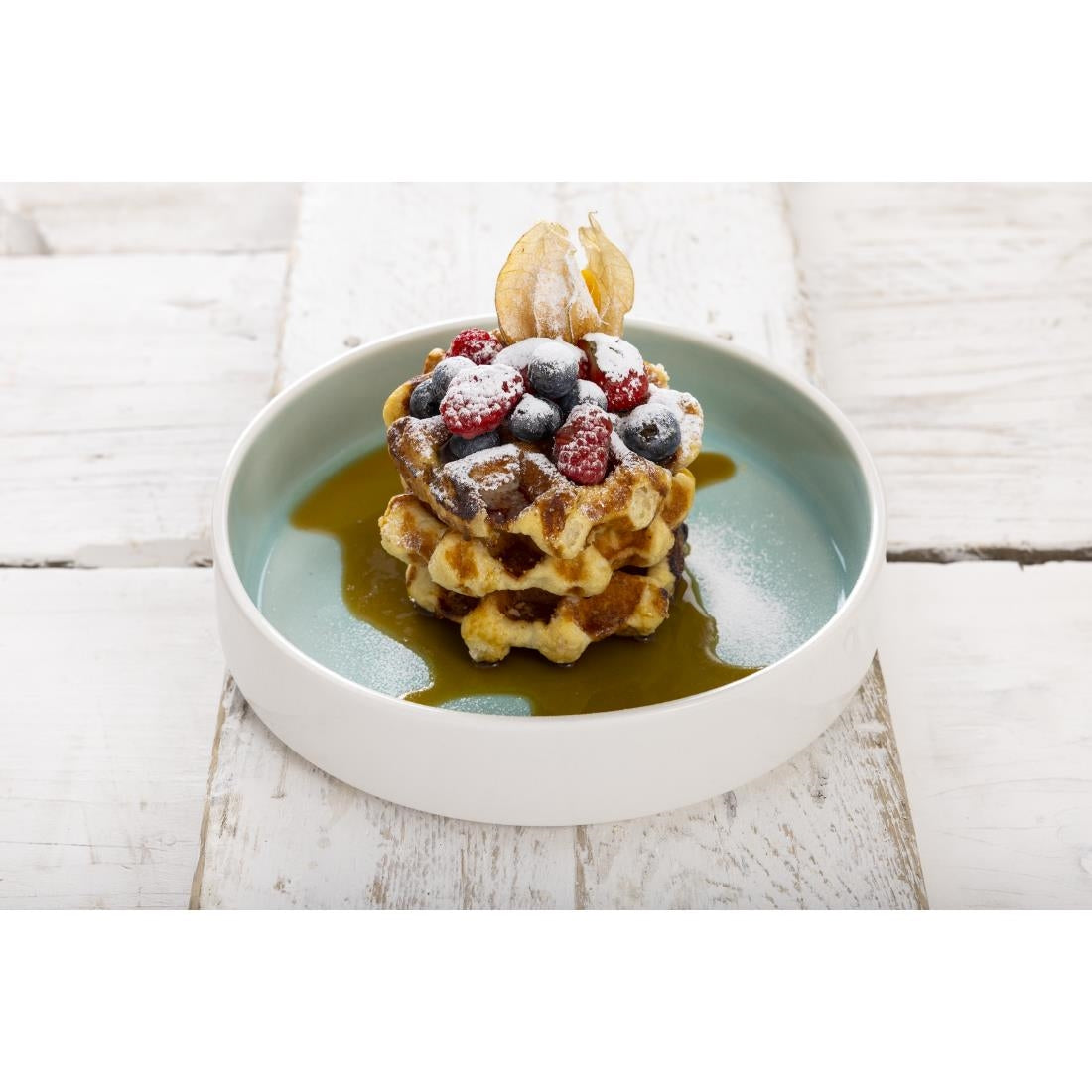 CU432 Olympia Fondant Bowl Mint - 215mm 8 1/2" (Box 4)