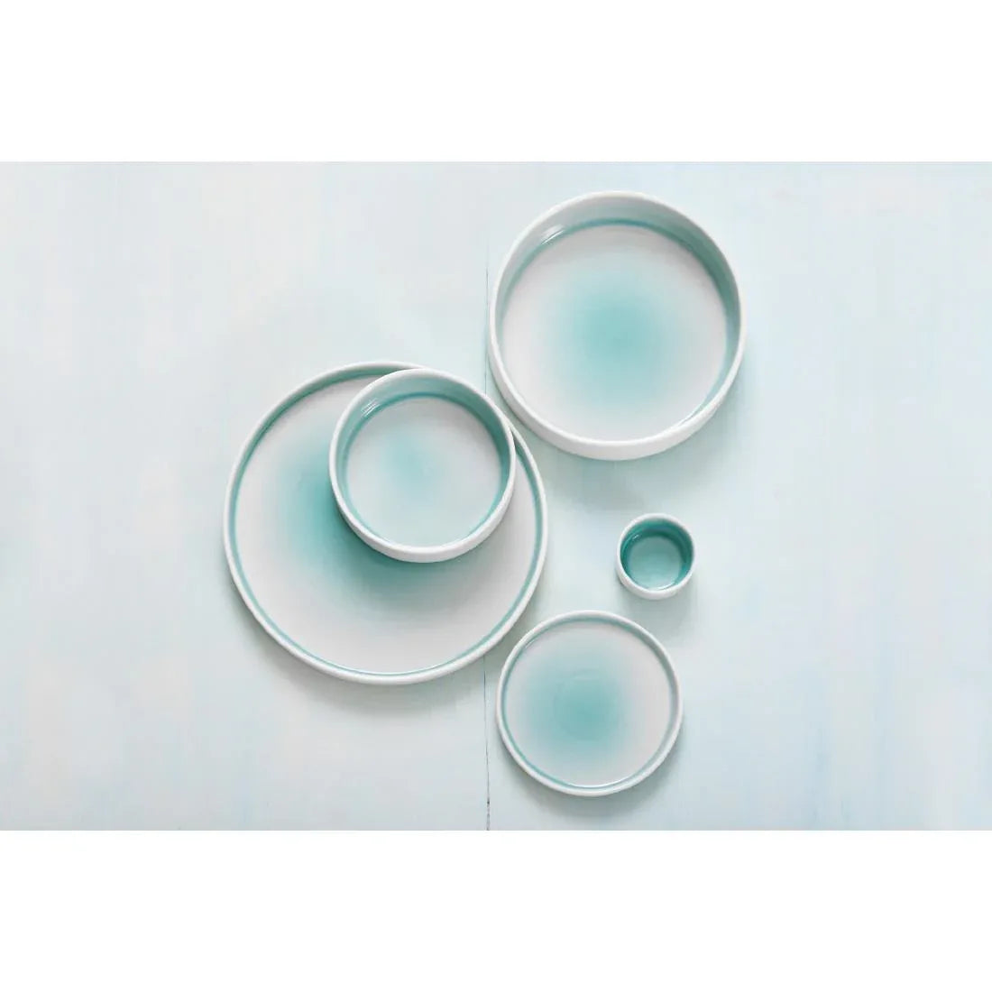 CU434 Olympia Fondant Plate Mint - 270mm 10 2/3" (Box 4) - JD Catering Equipment Solutions Ltd