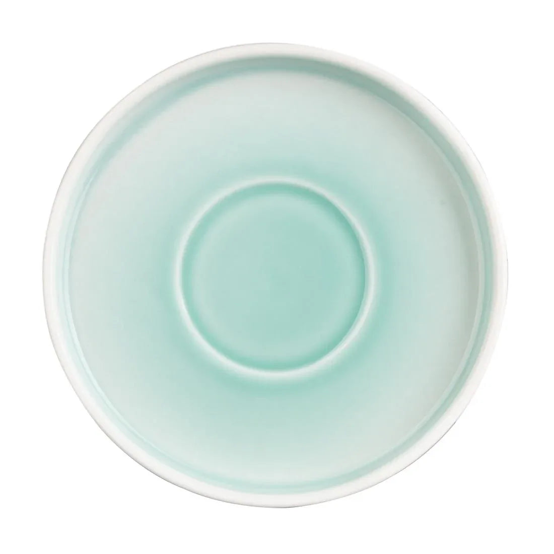 CU445 Olympia Fondant Saucer Mint - 152mm 6" for CU444 (Box 6) - JD Catering Equipment Solutions Ltd