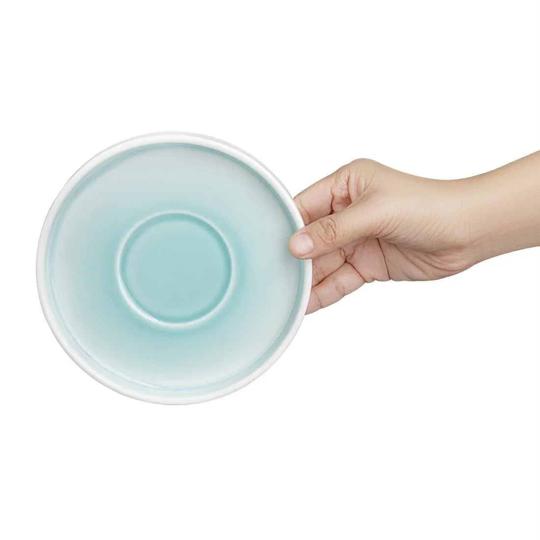 CU445 Olympia Fondant Saucer Mint - 152mm 6" for CU444 (Box 6) - JD Catering Equipment Solutions Ltd