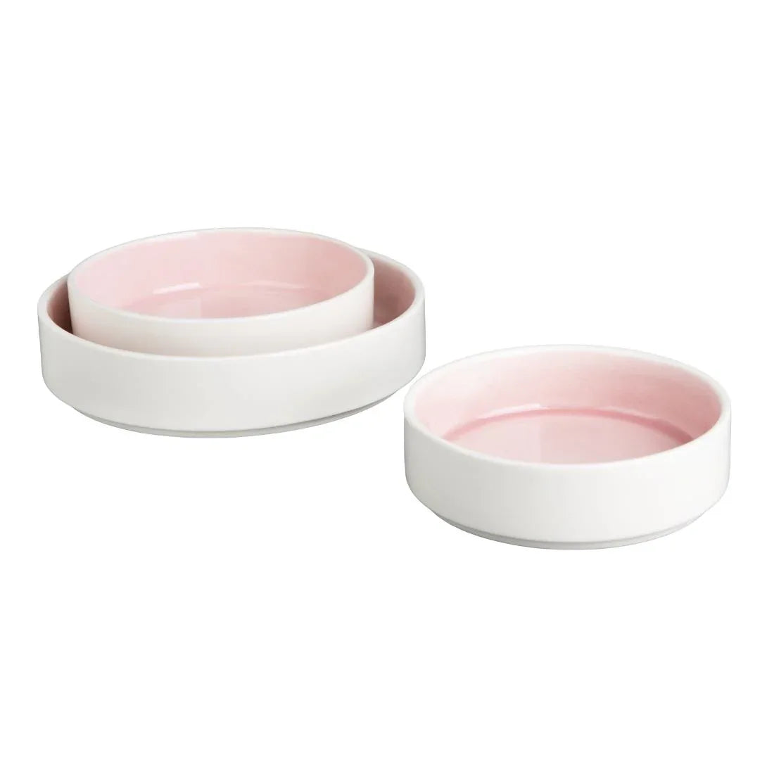 CU450 Olympia Fondant Bowl Pink - 215mm 8 1/2" (Box 4) - JD Catering Equipment Solutions Ltd