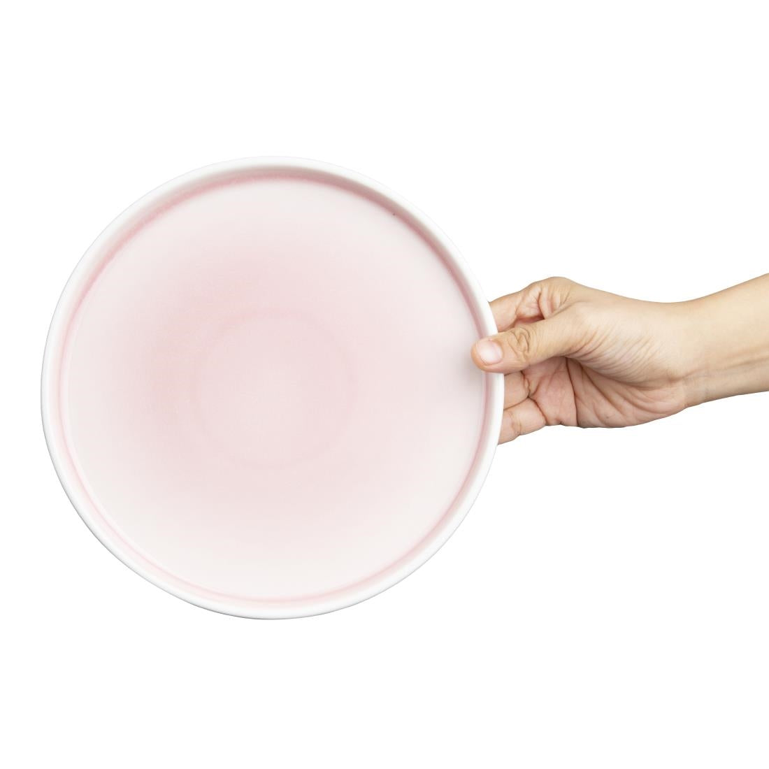 CU451 Olympia Fondant Plate Pink - 215mm 8 1/2" (Box 6)