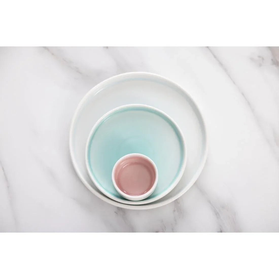 CU453 Olympia Fondant Dipping Dish Pink - 70mm 2 3/4" (Box 12) - JD Catering Equipment Solutions Ltd