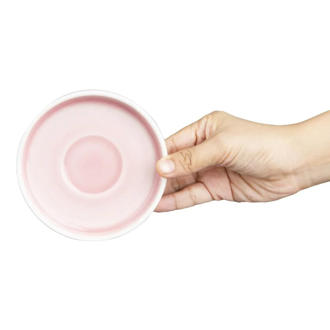 CU459 Olympia Fondant Saucer Pink - 115mm 4 1/2" for CU458 (Box 6) - JD Catering Equipment Solutions Ltd