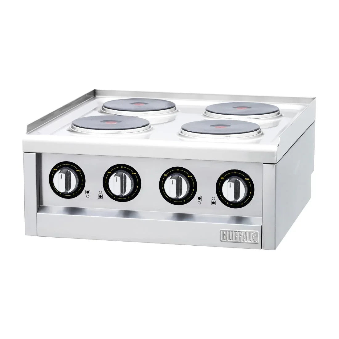 CU471 Buffalo 600 Series 4 Ring Electric Hob - JD Catering Equipment Solutions Ltd