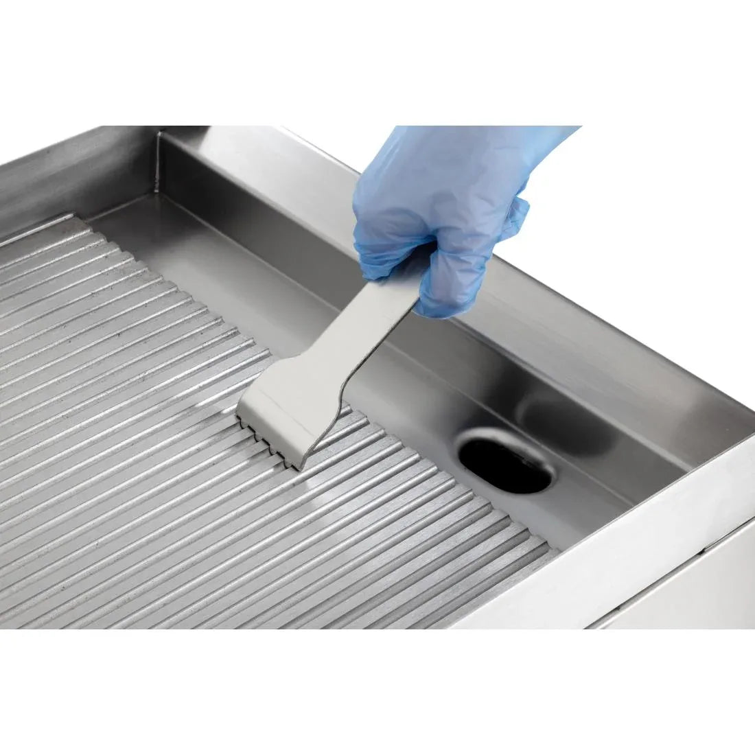 CU474 Buffalo 600 Series Ribbed Electric Griddle 400mm - JD Catering Equipment Solutions Ltd