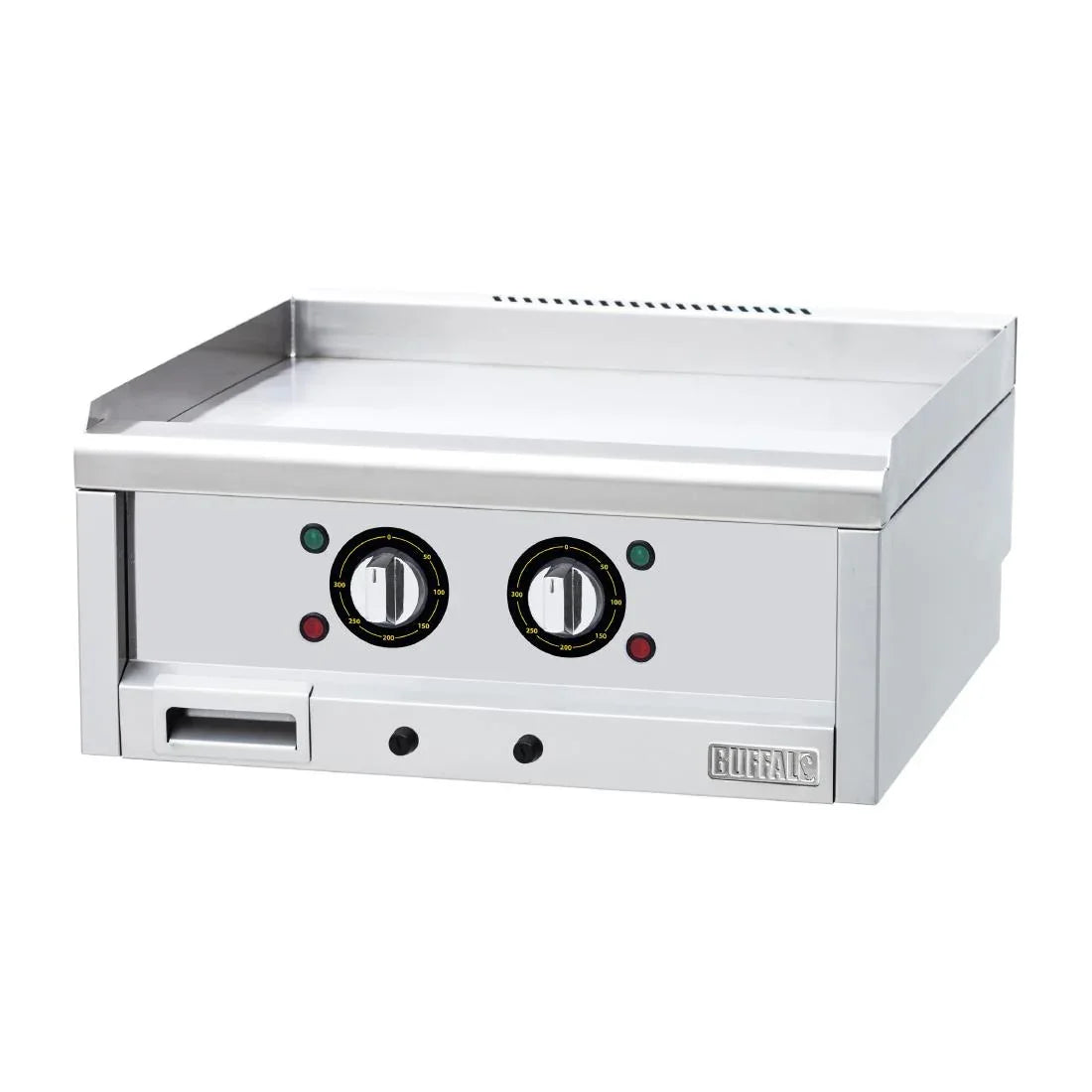 CU475 Buffalo 600 Series Dual Zone Electric Griddle 600mm - JD Catering Equipment Solutions Ltd