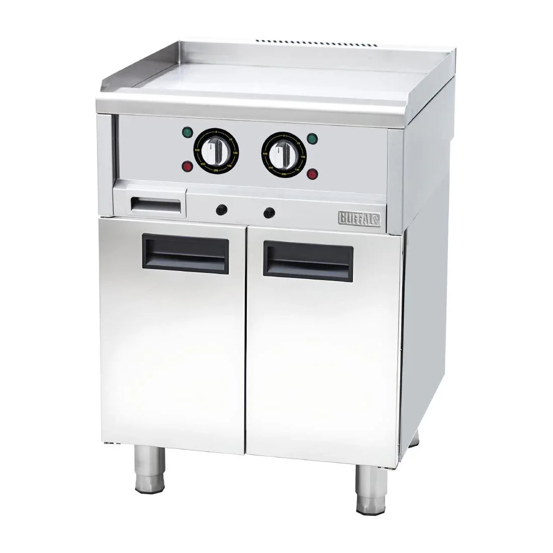 CU475 Buffalo 600 Series Dual Zone Electric Griddle 600mm - JD Catering Equipment Solutions Ltd