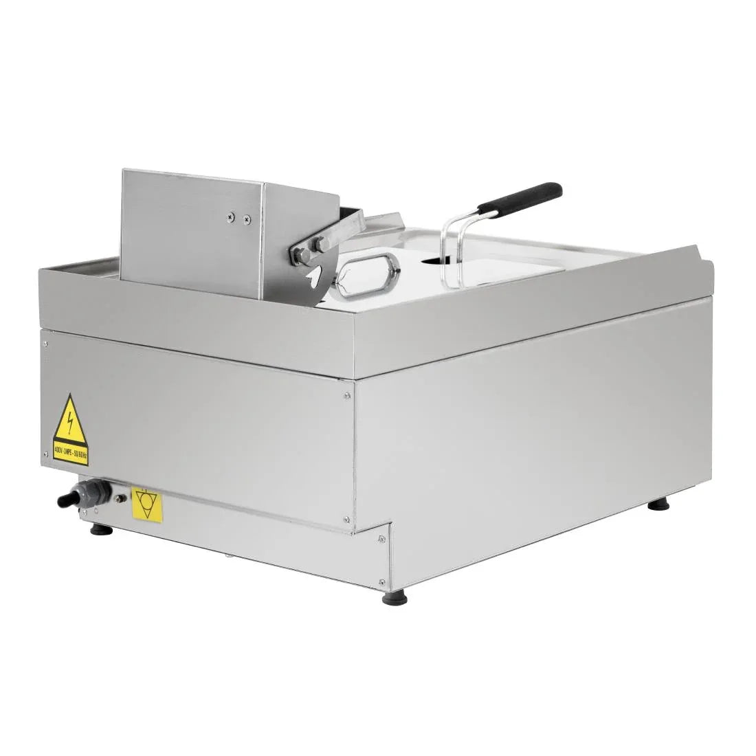 CU476 Buffalo 600 Series Single Tank Electric Fryer 8Ltr - JD Catering Equipment Solutions Ltd
