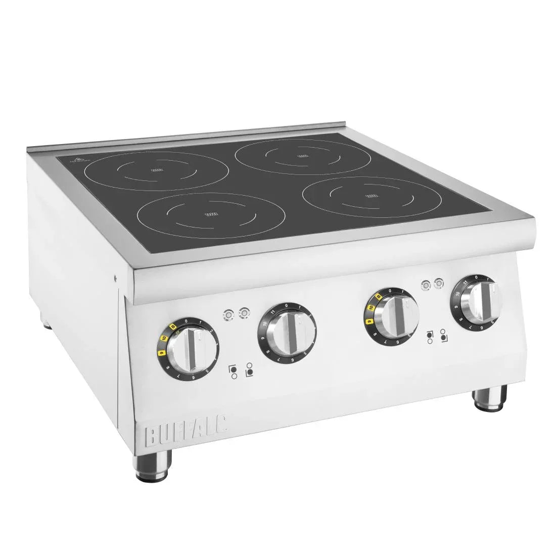 CU558 Buffalo 4 Zone Induction Hob 2 x 3kW - JD Catering Equipment Solutions Ltd