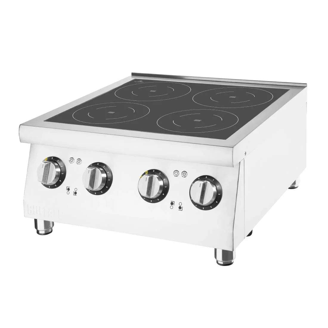 CU558 Buffalo 4 Zone Induction Hob 2 x 3kW - JD Catering Equipment Solutions Ltd