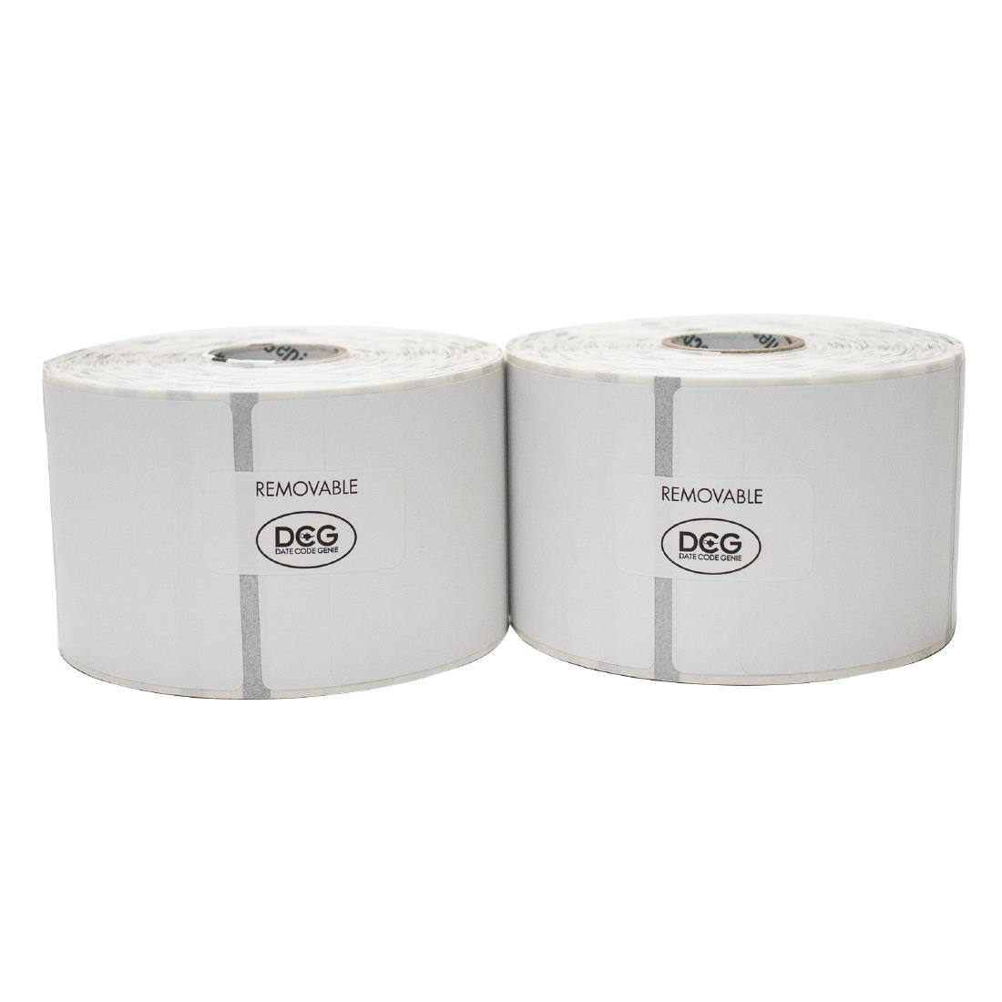CU585 DateCodeGenie Removable Labels 2x2" Plain (2x750 Rolls)