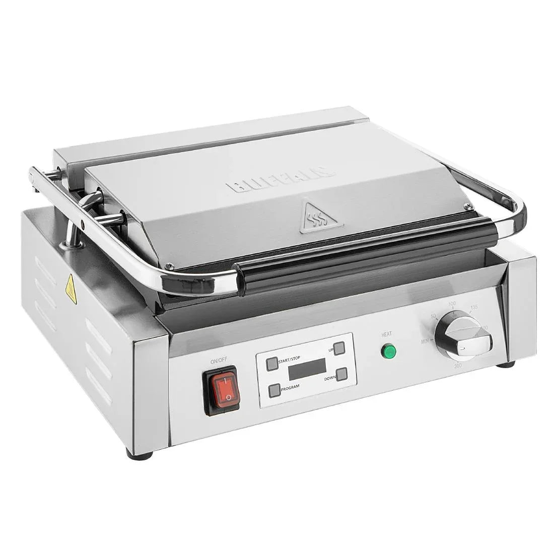 CU609 - Buffalo Extra Large Contact Grill Ribbed & Flat Plate