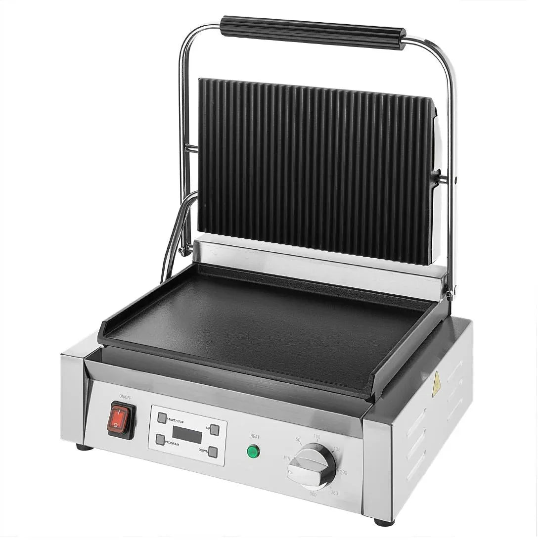 CU609 - Buffalo Extra Large Contact Grill Ribbed & Flat Plate
