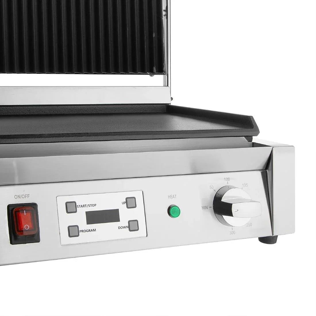 CU609 - Buffalo Extra Large Contact Grill Ribbed & Flat Plate