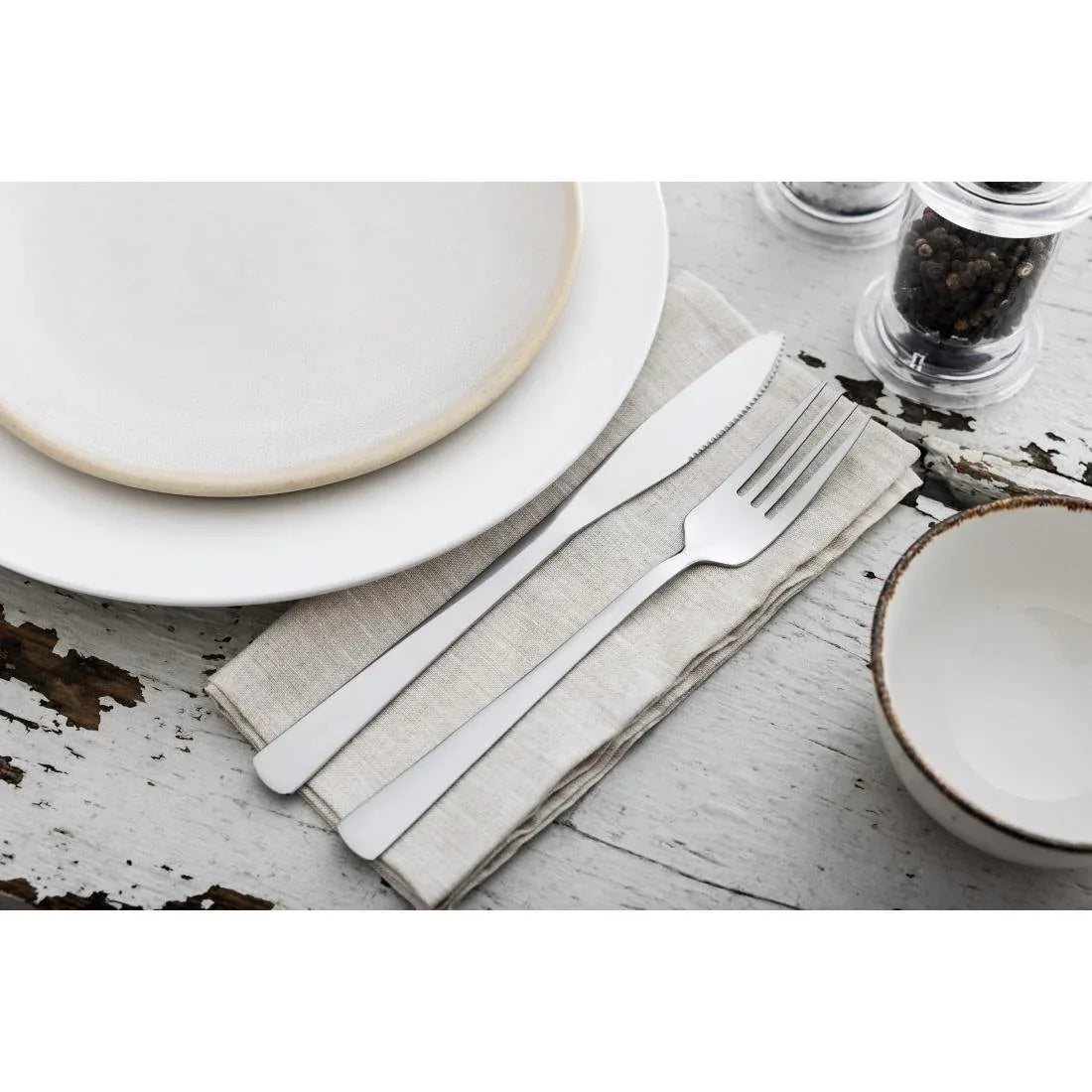 CU782 Olympia Clifton Table Fork (Pack of 12) - JD Catering Equipment Solutions Ltd