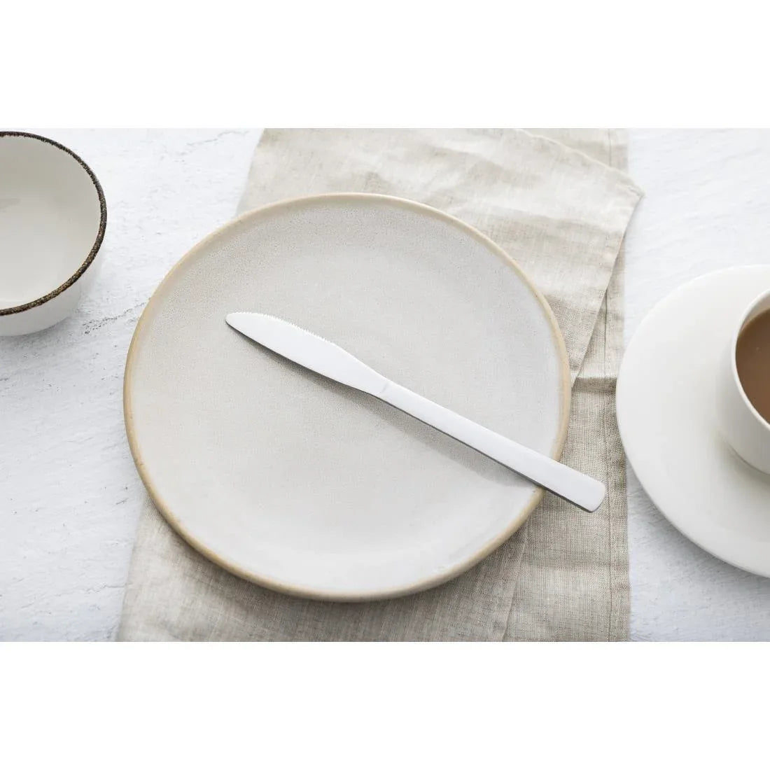 CU784 Olympia Clifton Dessert Knife (Pack of 12) - JD Catering Equipment Solutions Ltd