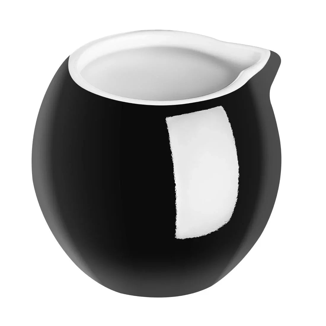 CU951 Olympia Cafe Milk Jug Black - 70ml 2.36fl oz (Pack of 6) - JD Catering Equipment Solutions Ltd