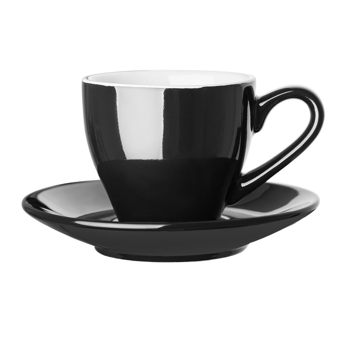CU955 Olympia Cafe Espresso Saucer Black (Pack of 12)
