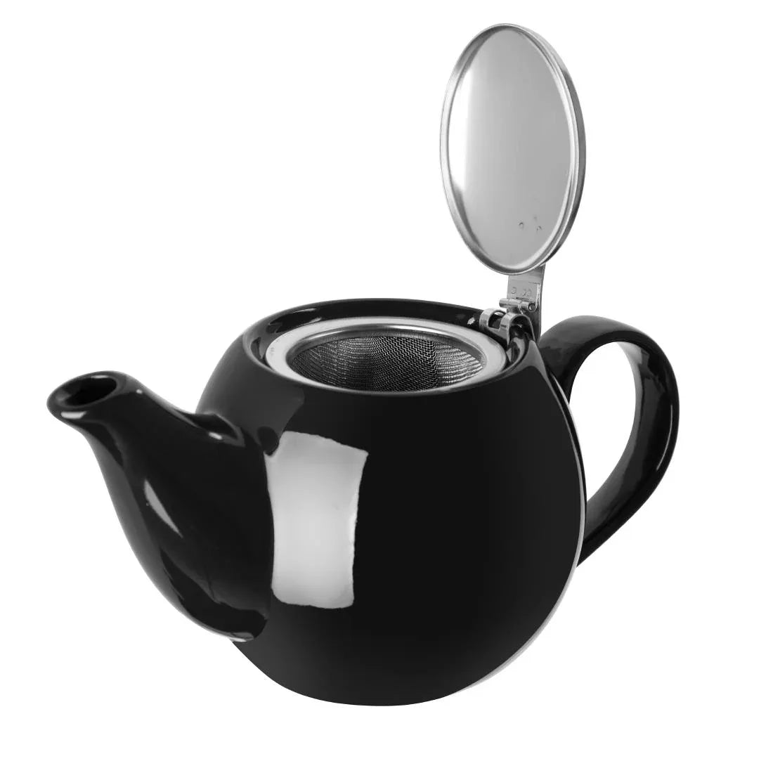 CU958 Olympia Cafe Teapot Black - JD Catering Equipment Solutions Ltd
